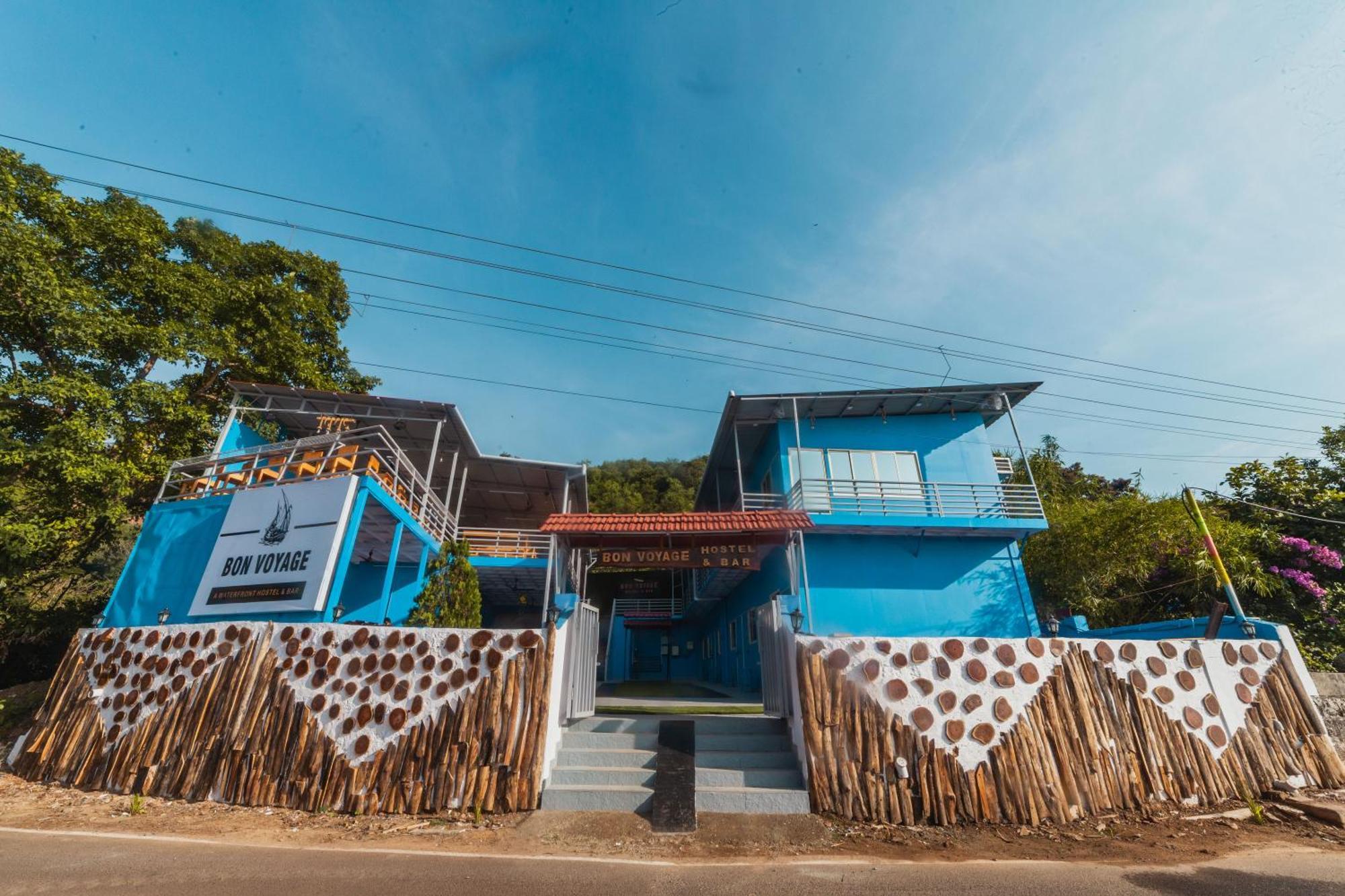 Bon Voyage Sea View Hostel Vagator Ngoại thất bức ảnh